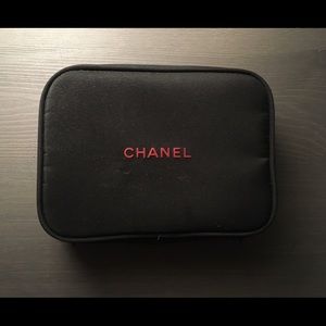 Chanel Makeup Bag w/brush holders